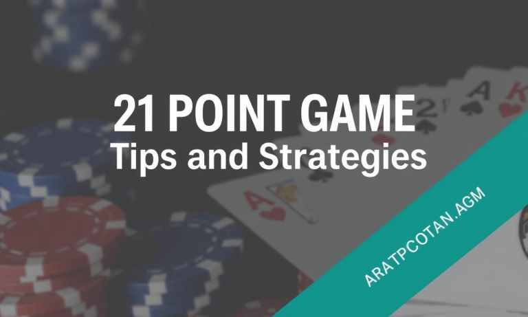 21點遊戲的技巧與策略分享