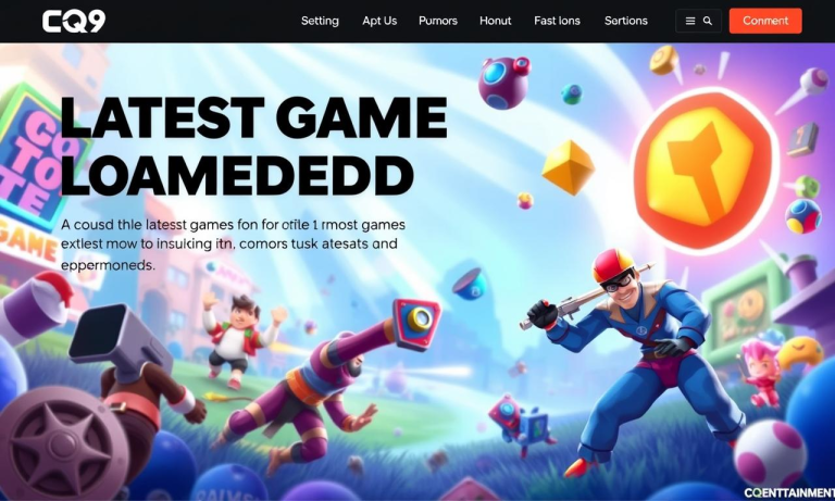 CQ9娛樂城網站：最新熱門遊戲推薦