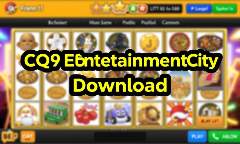 CQ9娛樂城下載：最新的線上老虎機遊戲平台
